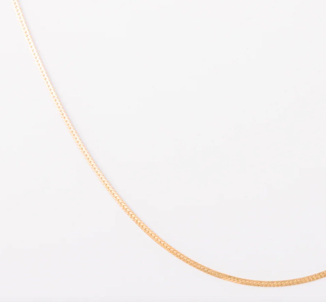 Herringbone Micro Necklace